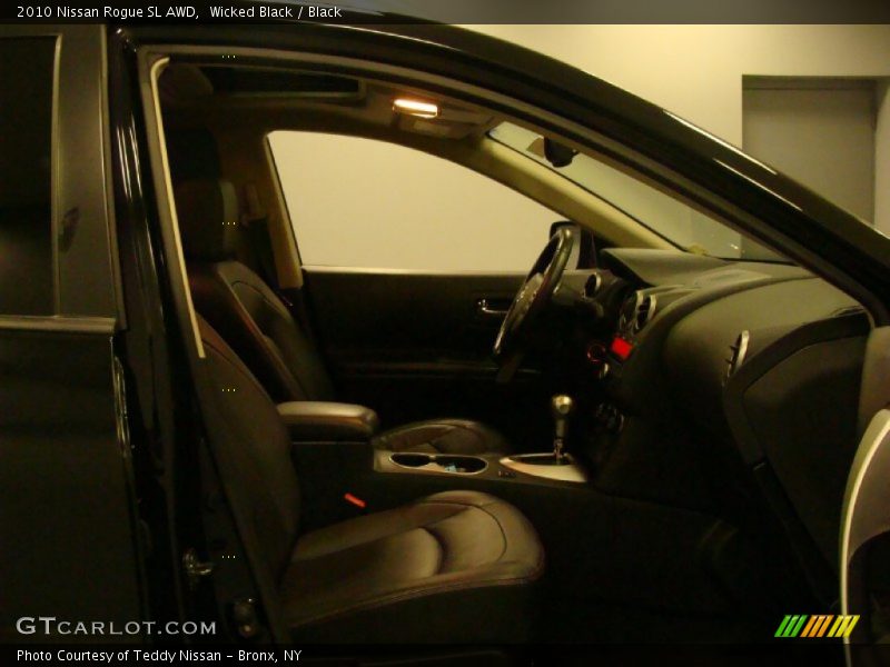 Wicked Black / Black 2010 Nissan Rogue SL AWD
