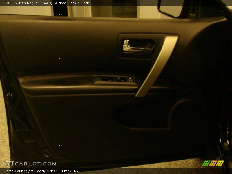Wicked Black / Black 2010 Nissan Rogue SL AWD