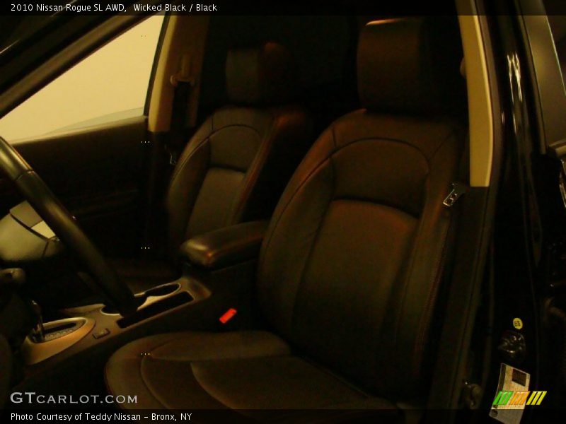 Wicked Black / Black 2010 Nissan Rogue SL AWD
