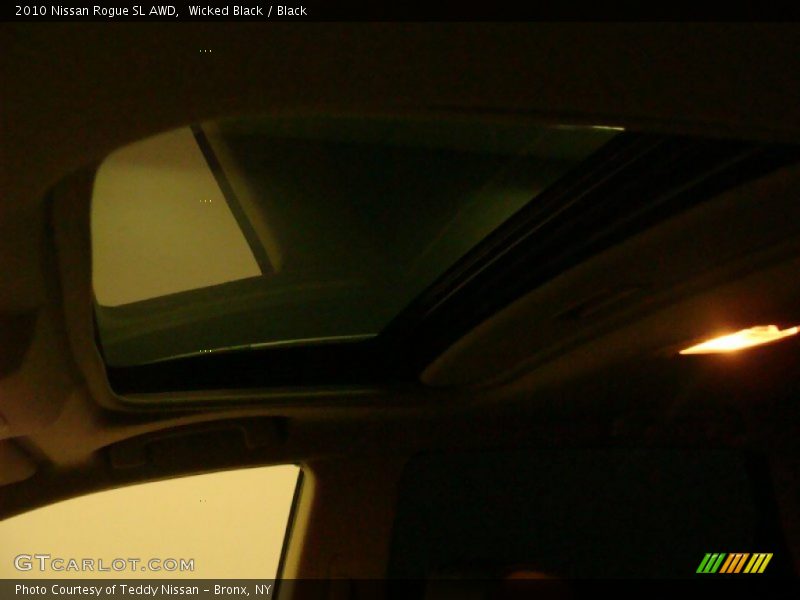 Wicked Black / Black 2010 Nissan Rogue SL AWD