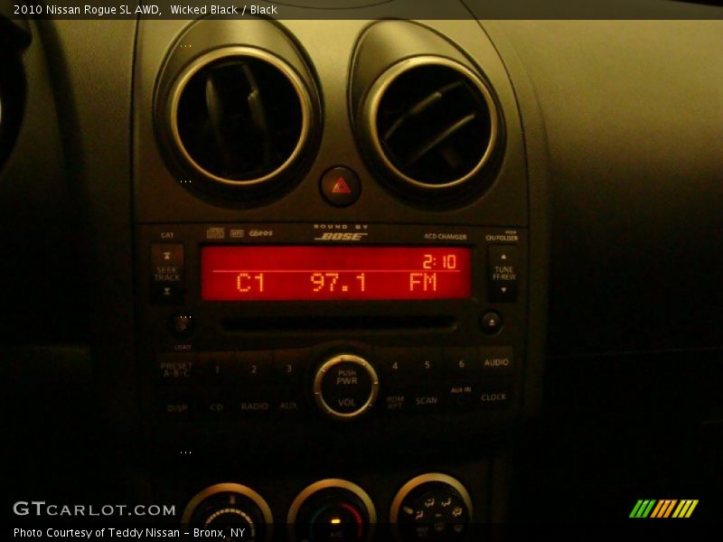 Wicked Black / Black 2010 Nissan Rogue SL AWD