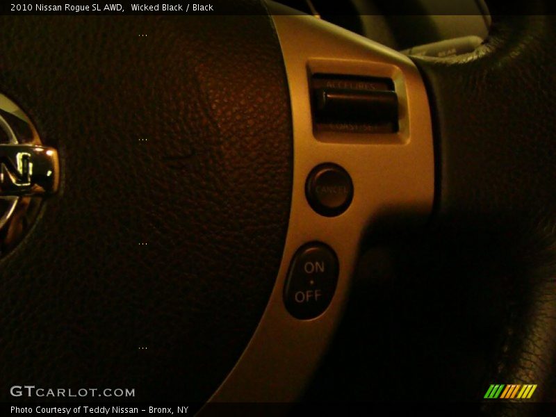 Wicked Black / Black 2010 Nissan Rogue SL AWD