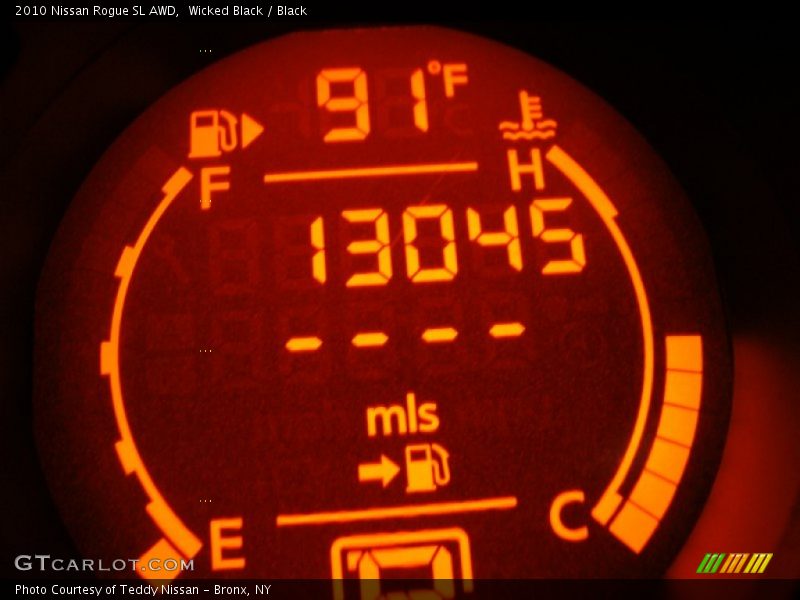 Wicked Black / Black 2010 Nissan Rogue SL AWD