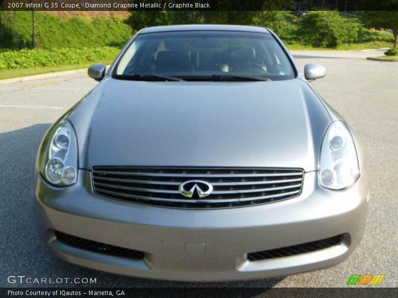 Diamond Graphite Metallic / Graphite Black 2007 Infiniti G 35 Coupe