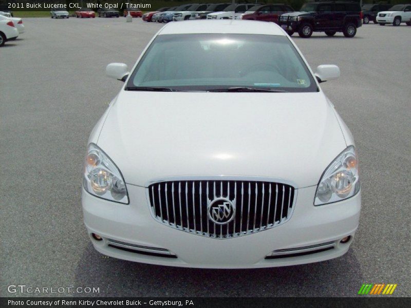 White Opal / Titanium 2011 Buick Lucerne CXL