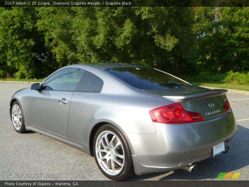 Diamond Graphite Metallic / Graphite Black 2007 Infiniti G 35 Coupe