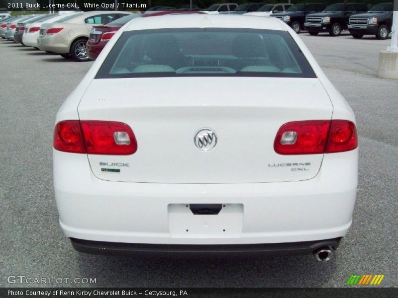 White Opal / Titanium 2011 Buick Lucerne CXL