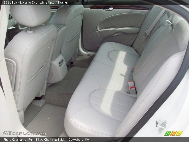 White Opal / Titanium 2011 Buick Lucerne CXL