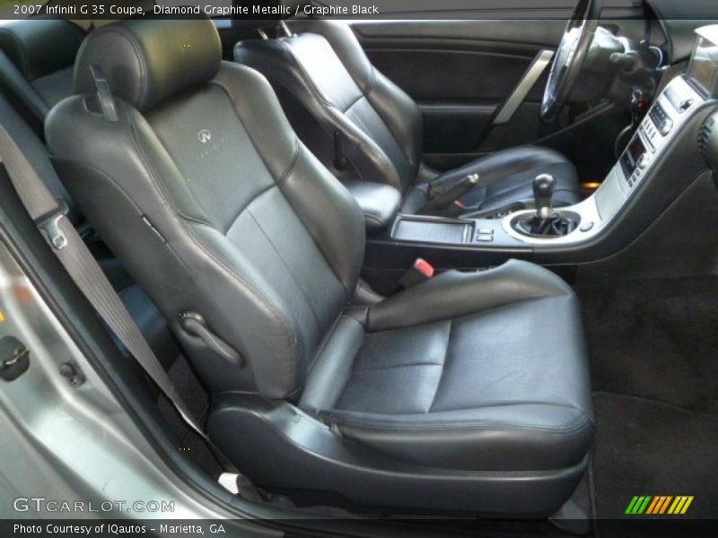Diamond Graphite Metallic / Graphite Black 2007 Infiniti G 35 Coupe