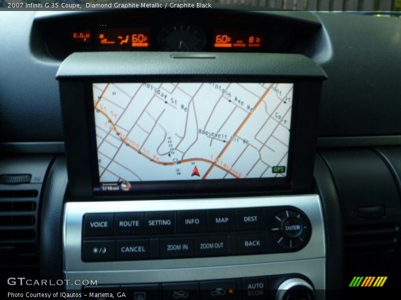 Diamond Graphite Metallic / Graphite Black 2007 Infiniti G 35 Coupe