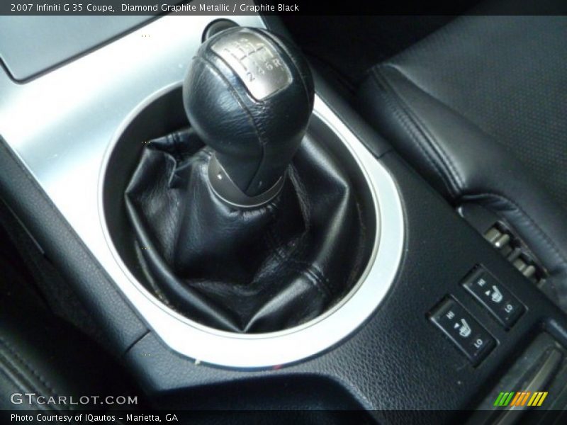 Diamond Graphite Metallic / Graphite Black 2007 Infiniti G 35 Coupe