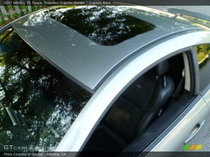 Diamond Graphite Metallic / Graphite Black 2007 Infiniti G 35 Coupe