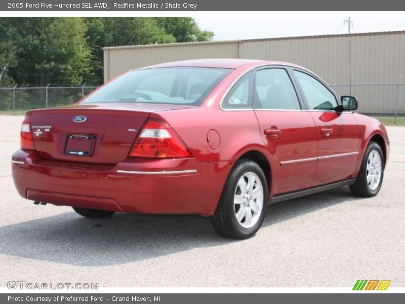 Redfire Metallic / Shale Grey 2005 Ford Five Hundred SEL AWD