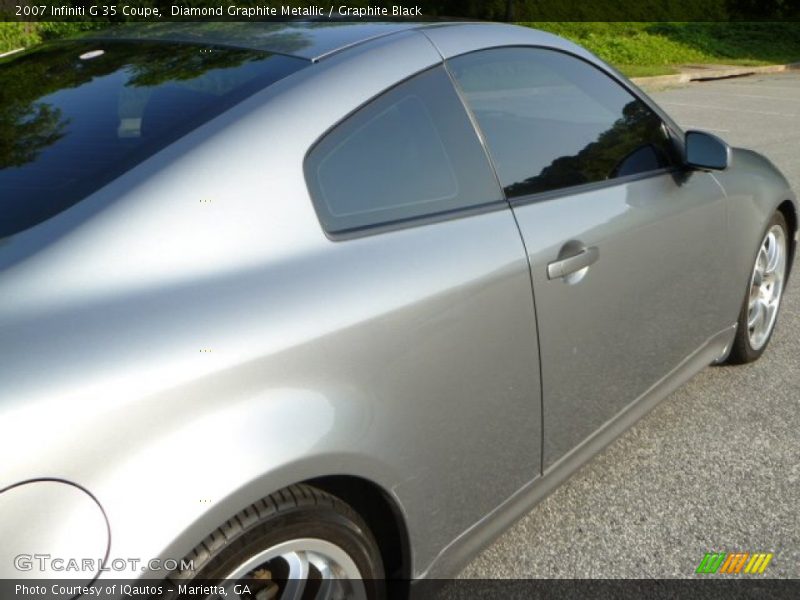 Diamond Graphite Metallic / Graphite Black 2007 Infiniti G 35 Coupe