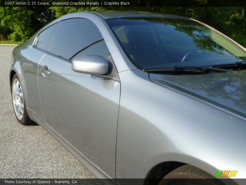 Diamond Graphite Metallic / Graphite Black 2007 Infiniti G 35 Coupe