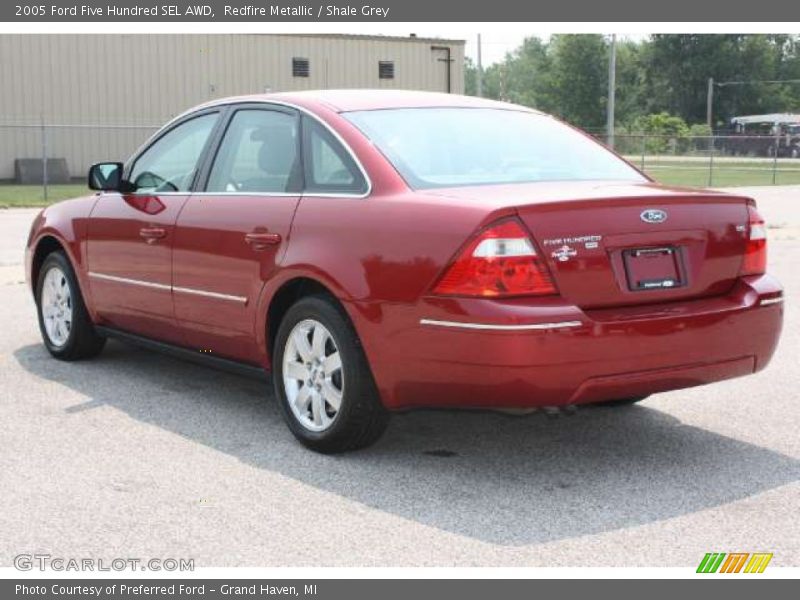 Redfire Metallic / Shale Grey 2005 Ford Five Hundred SEL AWD
