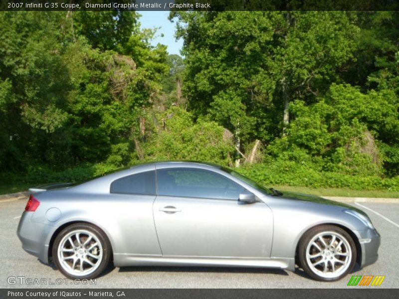 Diamond Graphite Metallic / Graphite Black 2007 Infiniti G 35 Coupe