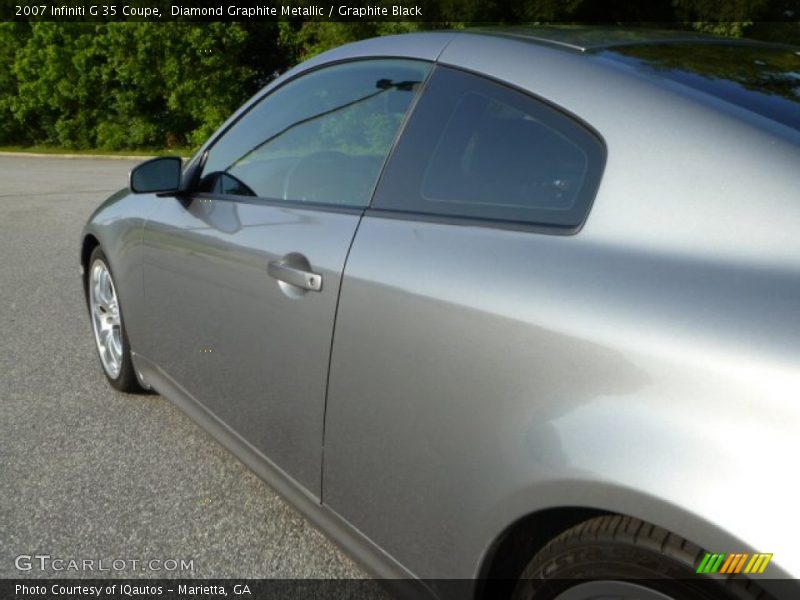 Diamond Graphite Metallic / Graphite Black 2007 Infiniti G 35 Coupe