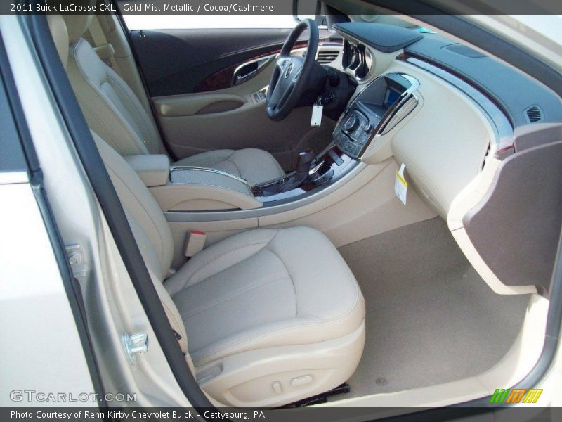 Gold Mist Metallic / Cocoa/Cashmere 2011 Buick LaCrosse CXL