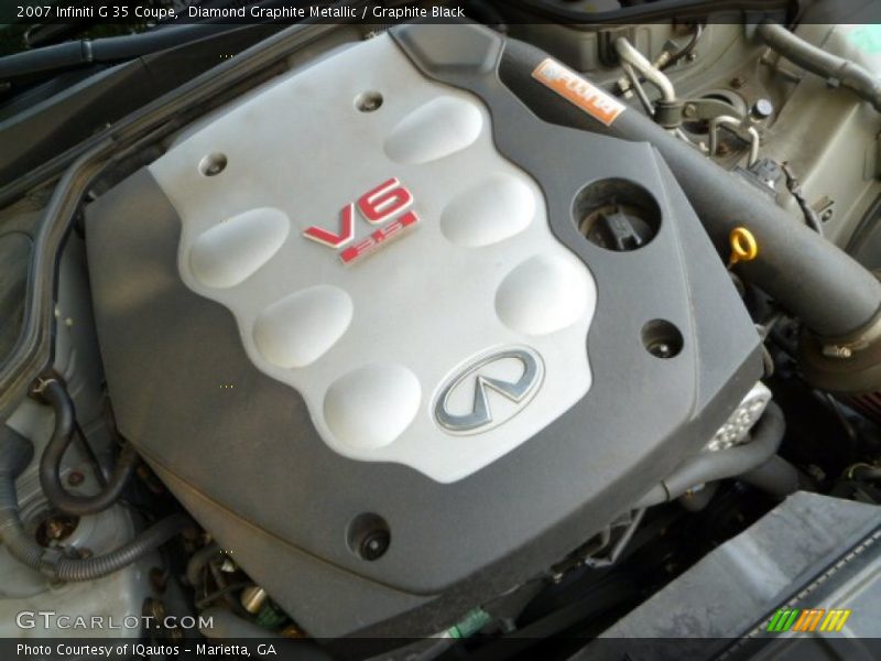 Diamond Graphite Metallic / Graphite Black 2007 Infiniti G 35 Coupe
