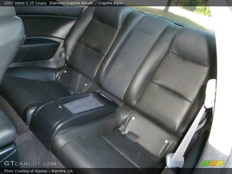 Diamond Graphite Metallic / Graphite Black 2007 Infiniti G 35 Coupe