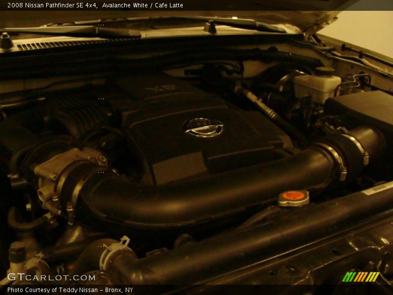 Avalanche White / Cafe Latte 2008 Nissan Pathfinder SE 4x4