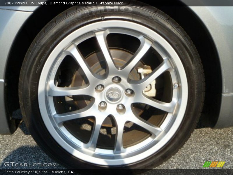 Diamond Graphite Metallic / Graphite Black 2007 Infiniti G 35 Coupe
