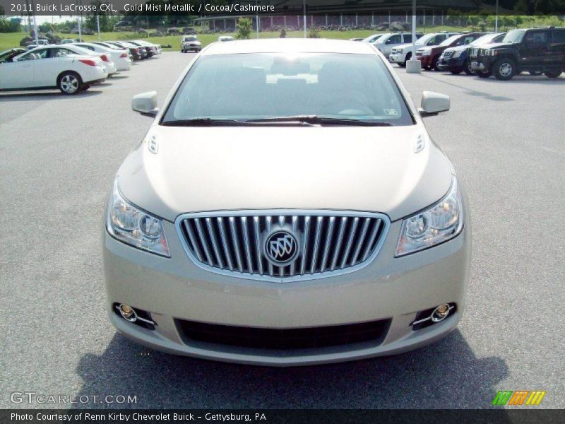 Gold Mist Metallic / Cocoa/Cashmere 2011 Buick LaCrosse CXL