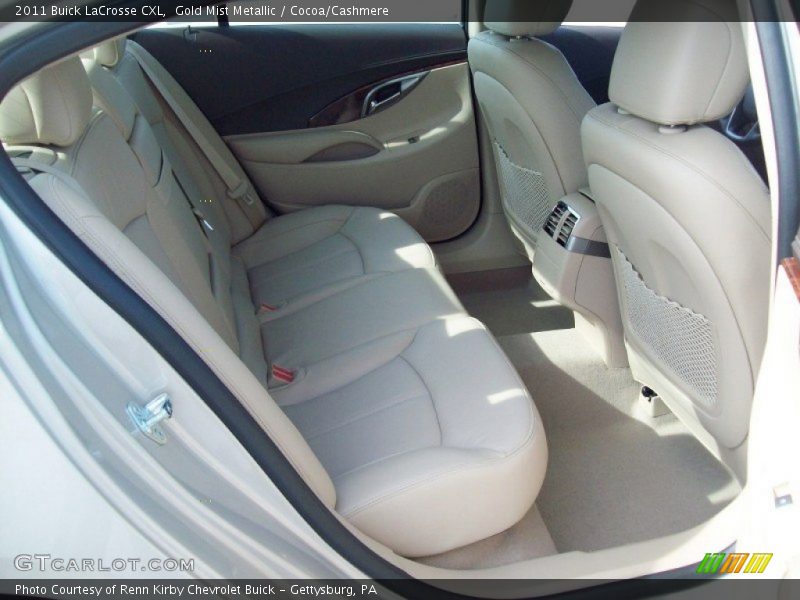 Gold Mist Metallic / Cocoa/Cashmere 2011 Buick LaCrosse CXL