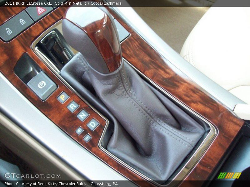 Gold Mist Metallic / Cocoa/Cashmere 2011 Buick LaCrosse CXL