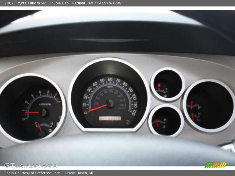 Radiant Red / Graphite Gray 2007 Toyota Tundra SR5 Double Cab