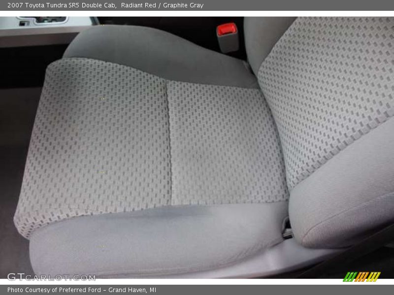 Radiant Red / Graphite Gray 2007 Toyota Tundra SR5 Double Cab