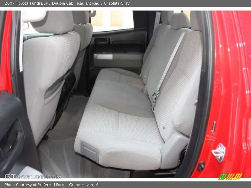 Radiant Red / Graphite Gray 2007 Toyota Tundra SR5 Double Cab
