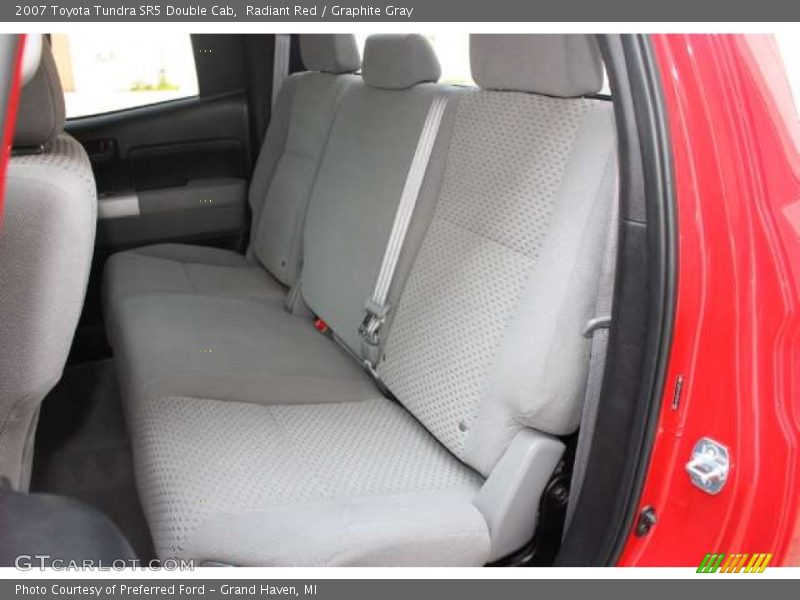 Radiant Red / Graphite Gray 2007 Toyota Tundra SR5 Double Cab