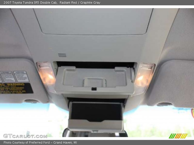 Radiant Red / Graphite Gray 2007 Toyota Tundra SR5 Double Cab