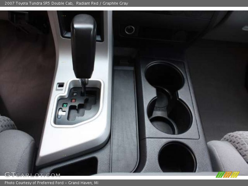 Radiant Red / Graphite Gray 2007 Toyota Tundra SR5 Double Cab