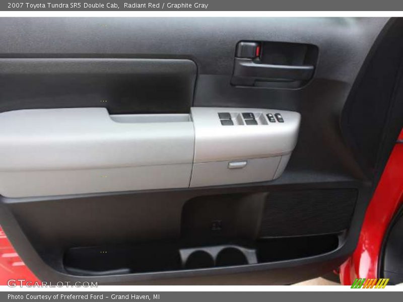 Radiant Red / Graphite Gray 2007 Toyota Tundra SR5 Double Cab