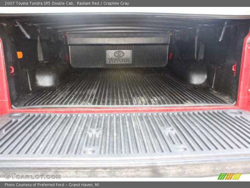 Radiant Red / Graphite Gray 2007 Toyota Tundra SR5 Double Cab
