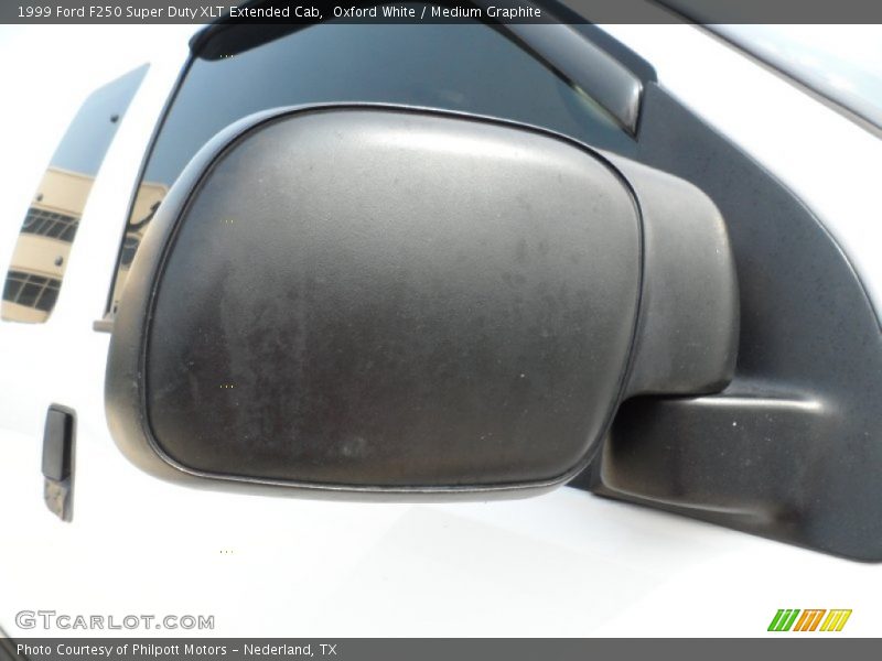 Oxford White / Medium Graphite 1999 Ford F250 Super Duty XLT Extended Cab