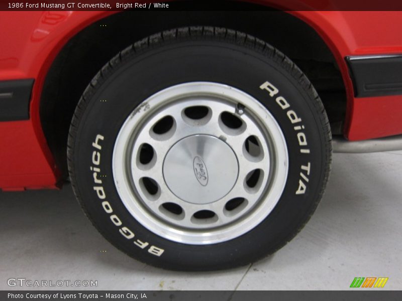  1986 Mustang GT Convertible Wheel