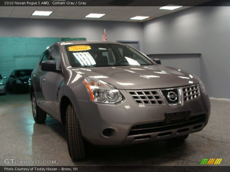 Gotham Gray / Gray 2010 Nissan Rogue S AWD