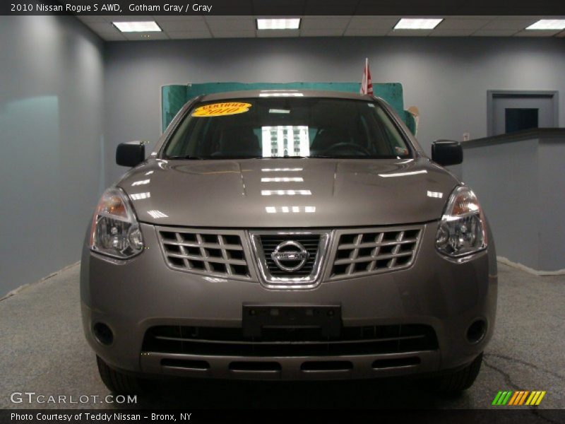 Gotham Gray / Gray 2010 Nissan Rogue S AWD