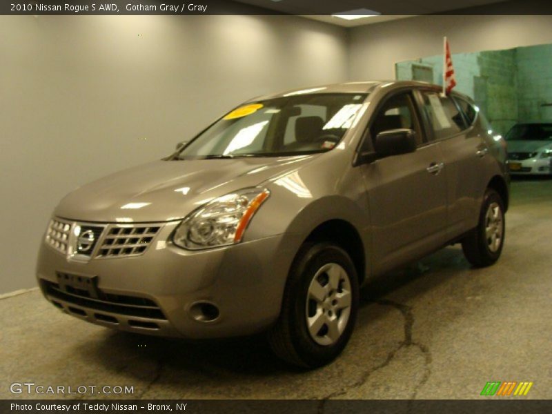 Gotham Gray / Gray 2010 Nissan Rogue S AWD