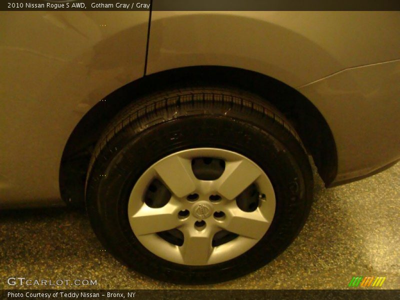 Gotham Gray / Gray 2010 Nissan Rogue S AWD
