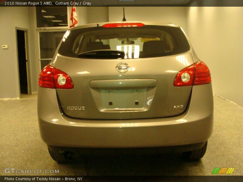 Gotham Gray / Gray 2010 Nissan Rogue S AWD
