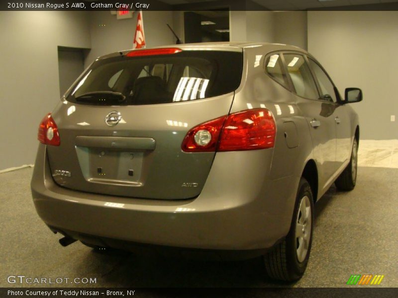 Gotham Gray / Gray 2010 Nissan Rogue S AWD