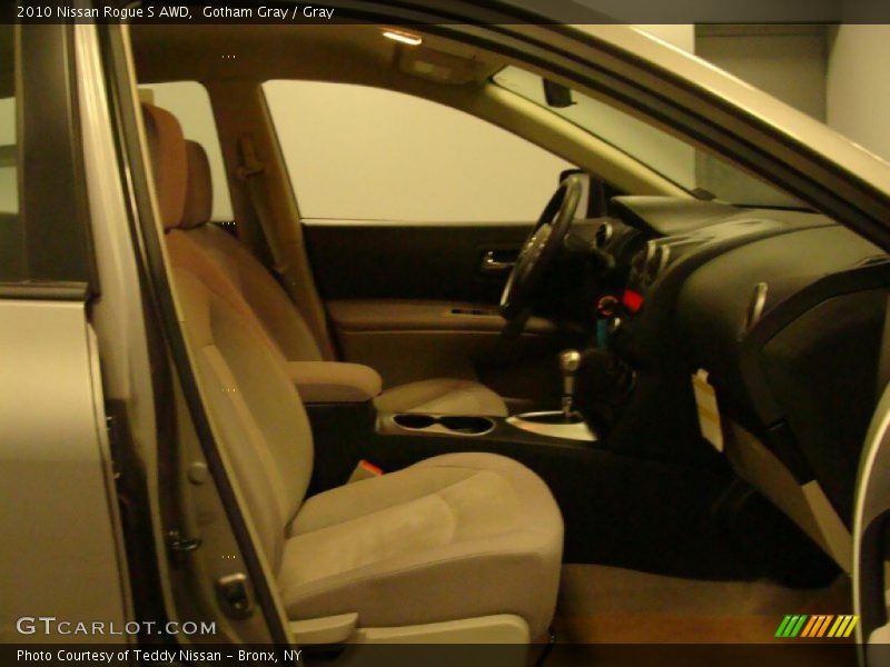 Gotham Gray / Gray 2010 Nissan Rogue S AWD
