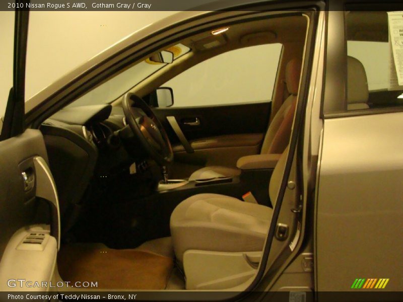 Gotham Gray / Gray 2010 Nissan Rogue S AWD