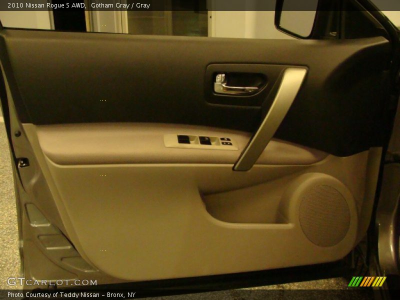 Gotham Gray / Gray 2010 Nissan Rogue S AWD