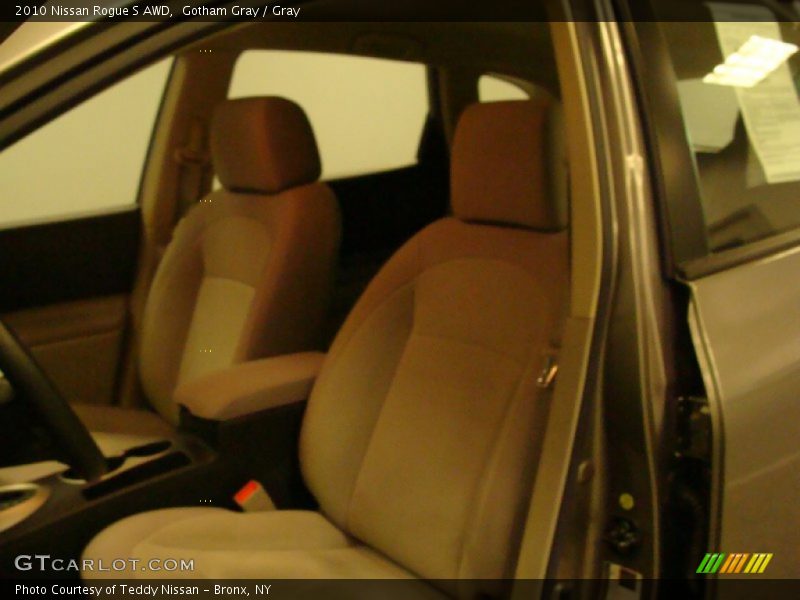 Gotham Gray / Gray 2010 Nissan Rogue S AWD